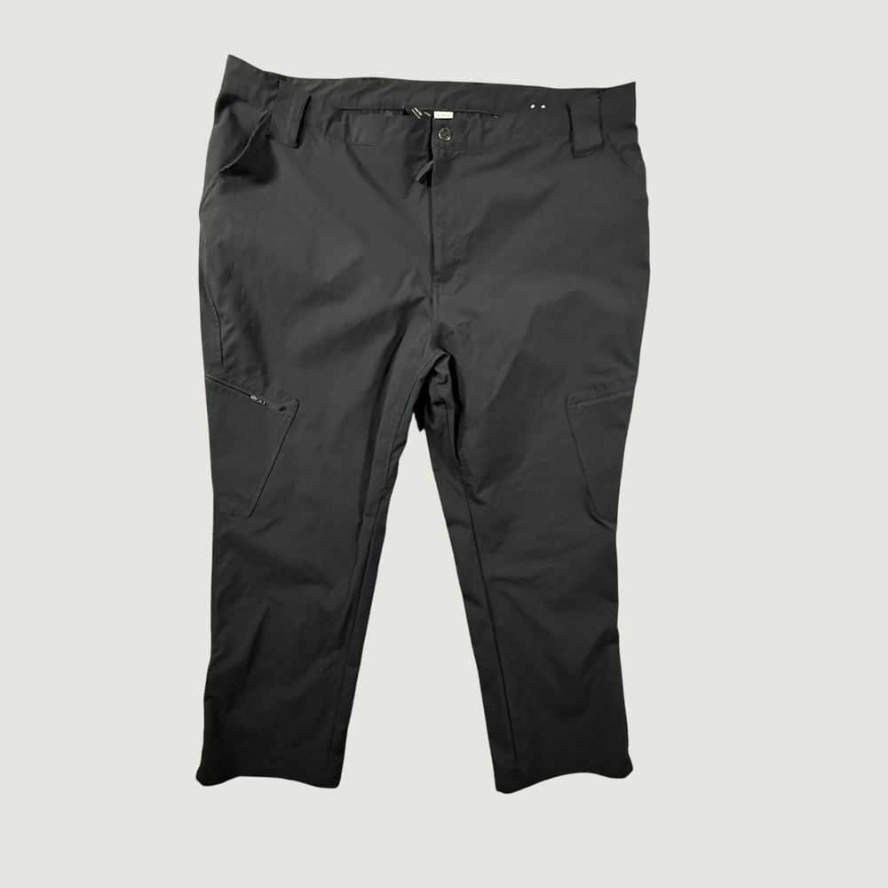 Propper Mens Tactical Cargo Pants Black Nylon Spandex 44x30 Straight Leg Outdoor